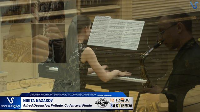 Nikita Nazarov plays Prelude, Cadence et Finale by Alfred Desenclos смотреть онлайн