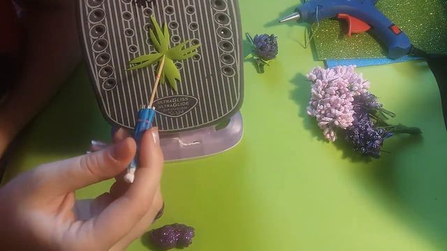 Цветок из глиттерного фоамирана / DIY - How to make glitter Foam Flower foam смотреть онлайн