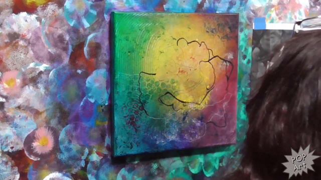 Abstract Rose Acrylic Painting Tutorial Step by Step смотреть онлайн