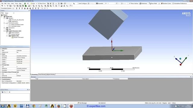WEBINAR 5: ANSYS Workbench Explicit Dynamics FEA of soft rubbers/ jelly drop tests смотреть онлайн