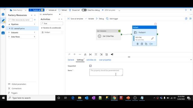 4. Delete old files from storage using Azure Data Factory смотреть онлайн