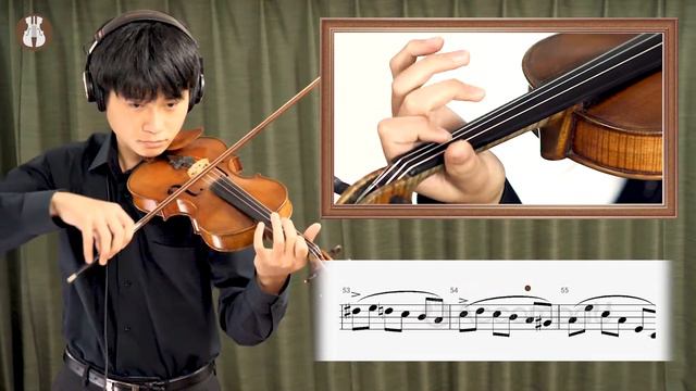 Etude No.8 | Kayser 36 Violin Etudes【Practice Version】