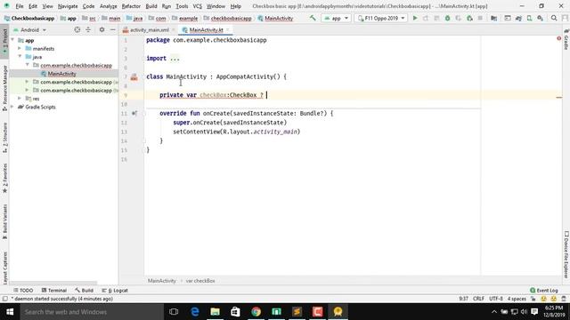 Basic Android CheckBox Tutorial Using Kotlin Language смотреть онлайн