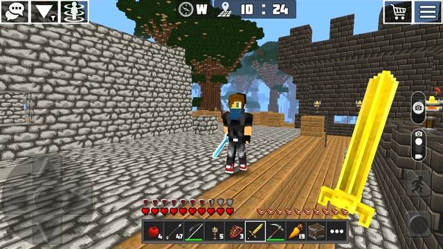 Planet Of Cubes Survival Games Трейлер 4.0 RU