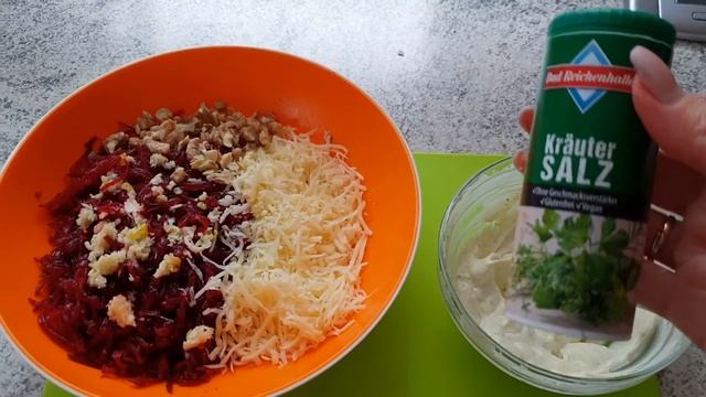 СВЕКОЛЬНАЯ ЗАКУСКА нежная .БЕЗ МАЙОНЕЗА! смотреть онлайн