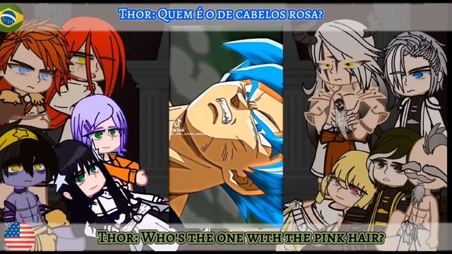 Gods | Record of Ragnarok | react to Goku || TikTok || Part 2 смотреть онлайн