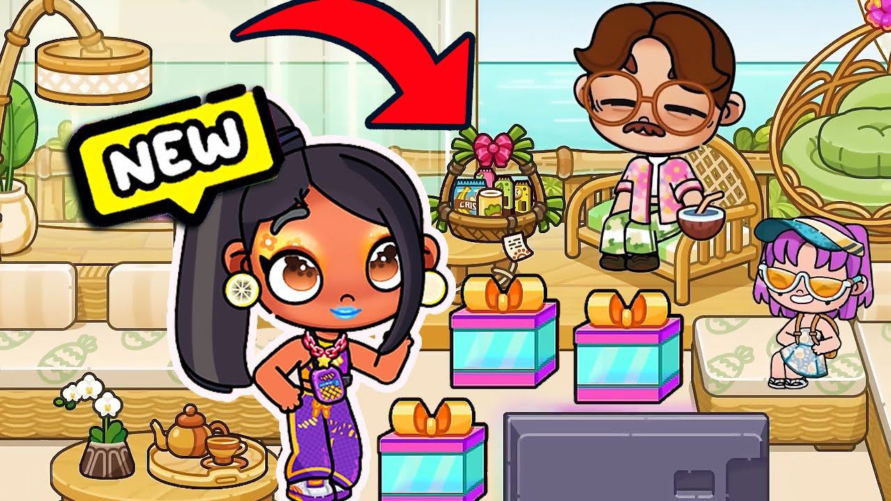 ЗАСЕЛЕНИЕ в НОМЕР ГОСТИНИЦА СЕКРЕТЫ ОБНОВЛЕНИЕ ✨ в AVATAR WORLD !