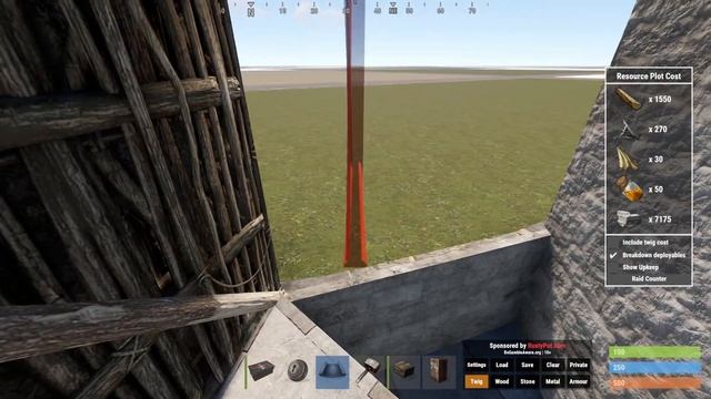3 Triangle Dual Lootable Pixel Gap Solo Bunker Base - Loot TC + Large Box - Expandable Design #Rust смотреть онлайн
