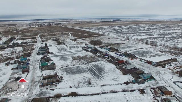 Аэросъемка села Янцевары (Янсуар, Нырсуар)