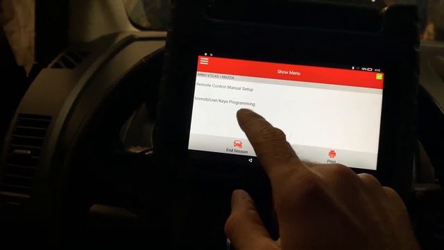 Mazda 5 PCM Immobilizer Programming