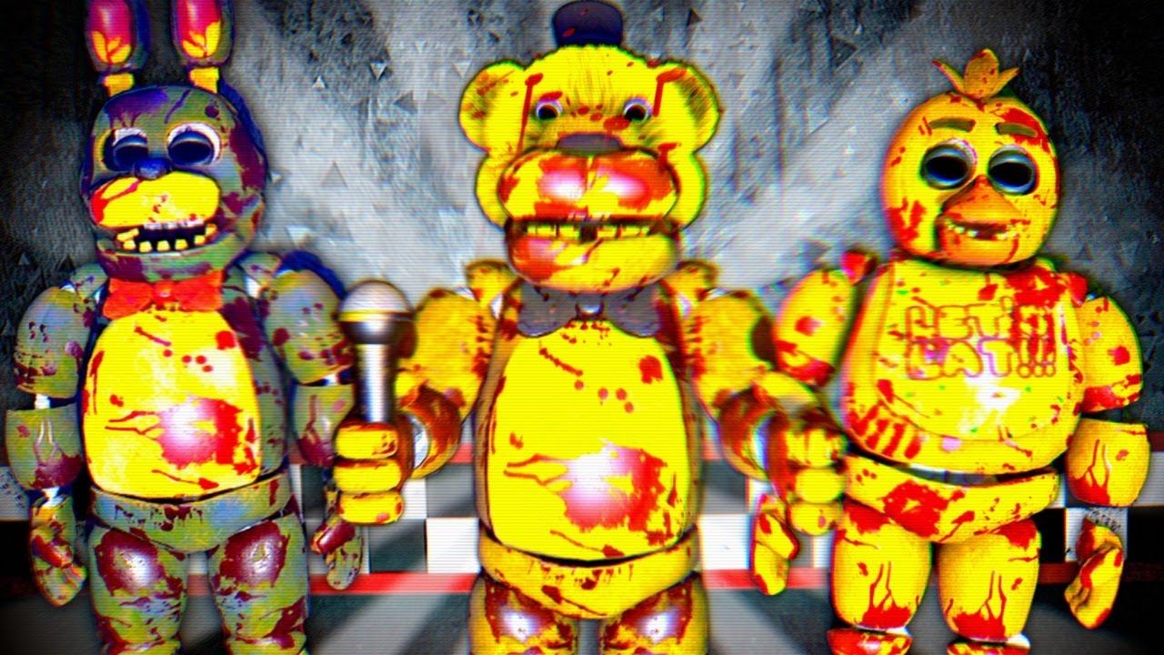 FNAF ЧТО СЛУЧИЛОСЬ с АНИМАТРОНИКАМИ из ФНАФ 1 !!! СЛОМАЛ КРОВАВОГО ФРЕДДИ и НАШЕЛ СПРИНГТРАПА !!! смотреть онлайн