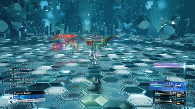 FINAL FANTASY VII REBIRTH DEMO Phoenix Boss Fight (Cloud, Tifa, Aerith) смотреть онлайн