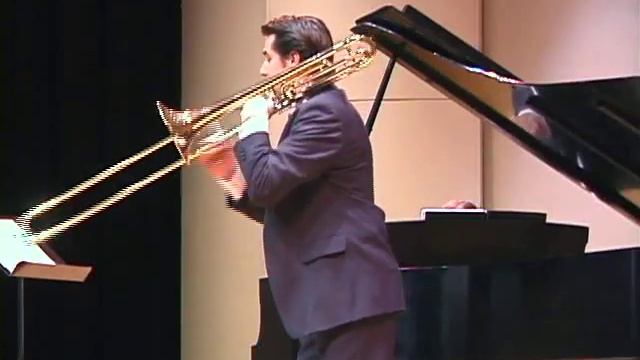 Ropartz - Piece in E-flat minor for trombone and piano смотреть онлайн