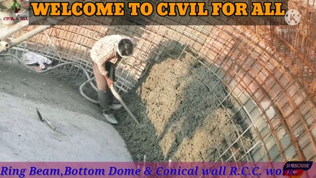 #ESR कैसे बनाया जाता हैं? #IntzeTankConstruction #OHT/ESR/INTZE TANK FULL CONSTRUCTION PROCESS смотреть онлайн