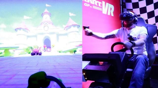 Mario Kart VR Gameplay - VR Zone Portal London O2 смотреть онлайн