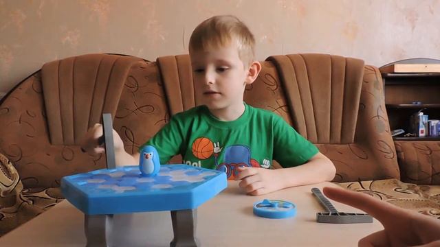 Игра Пингвин в ледяной ловушке. Обзор игрушек.