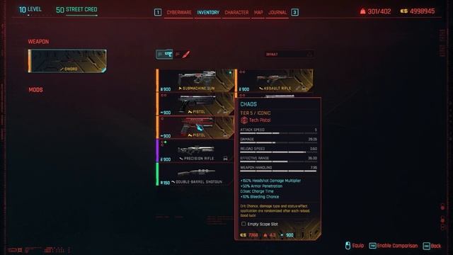 ICONIC WEAPONS - Crafting And Upgrading Explained! (Cyberpunk 2077 2.0 Breakdown) смотреть онлайн