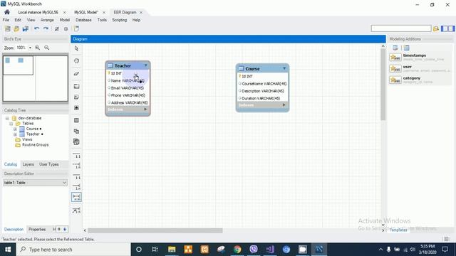 Forward Engineering MySql смотреть онлайн