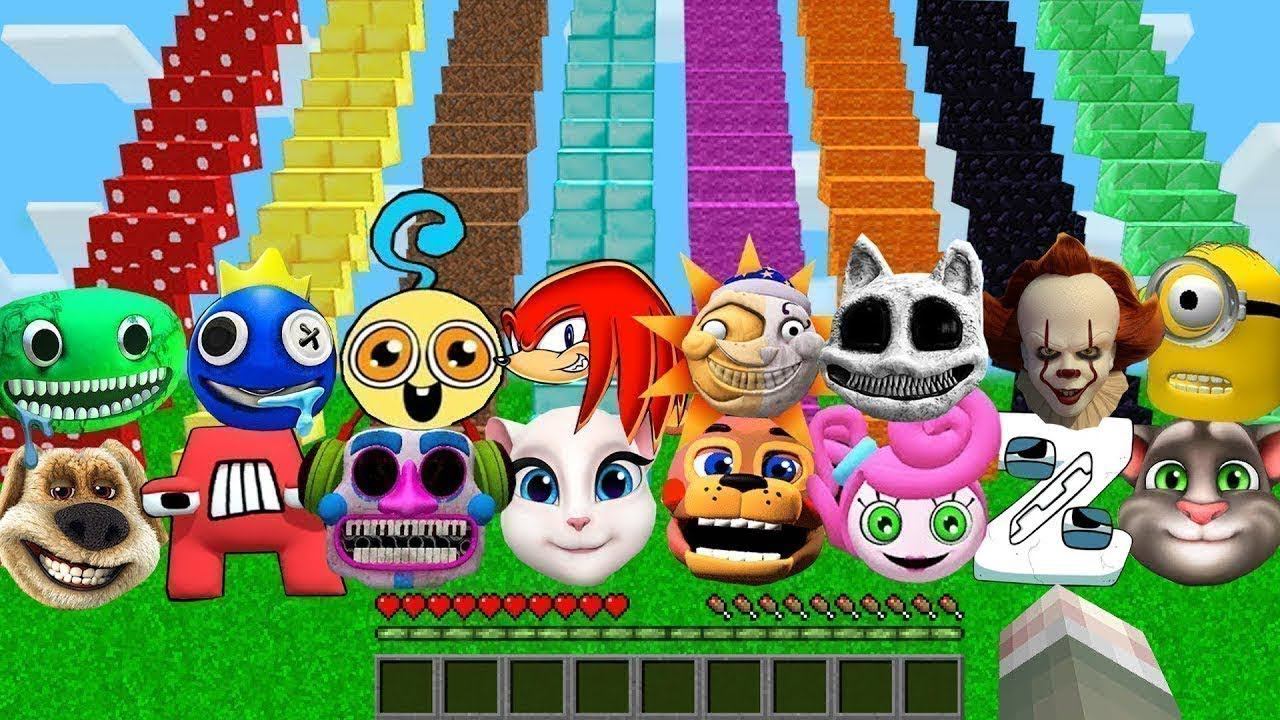 ВЫБЕРИ ДВОЙНУЮ ЛЕСТНИЦУ ГОВОРЯЩИЙ БЕН АЛФАВИТ ЛОР СОНИК ПЕННИВАЙЗ В МАЙНКРАФТ смотреть онлайн