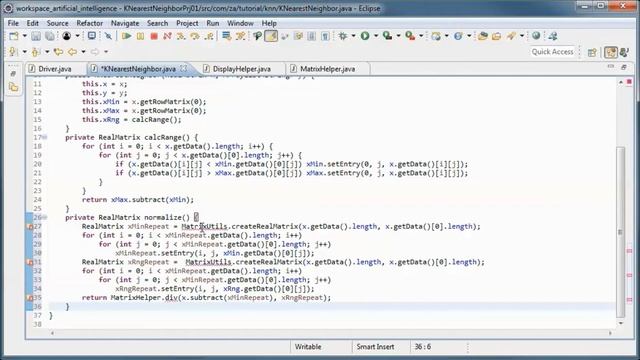 k-nearest neighbors w/ Java (Prototype Project 01) смотреть онлайн