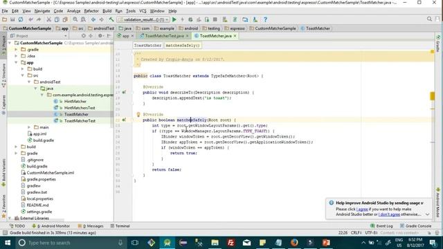 How to test toast message using Android Espresso смотреть онлайн