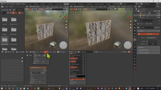 From Gimp to Blender, how to create Textures for 3D Mesh смотреть онлайн