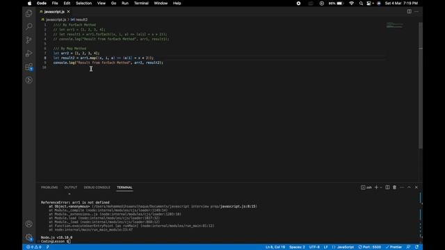 Map vs ForEach | part 2 | Javascript Most Asked Interview Question смотреть онлайн