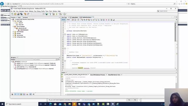 Create a simple calculator application using servlet. смотреть онлайн