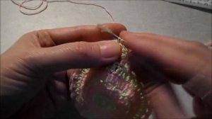 50. Квадратная подставка под горячее крючком