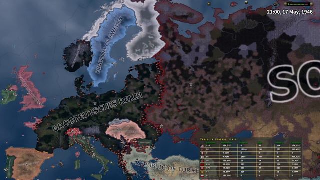 What If D-day Was Delayed? Hoi4 Timelapse смотреть онлайн