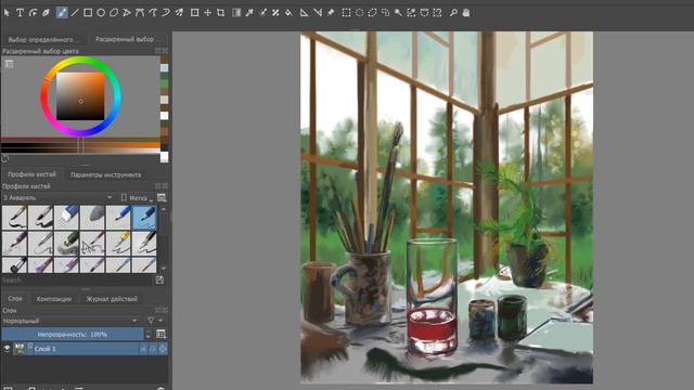 Krita 4.3.0 Веранда. Окончание продолжения смотреть онлайн