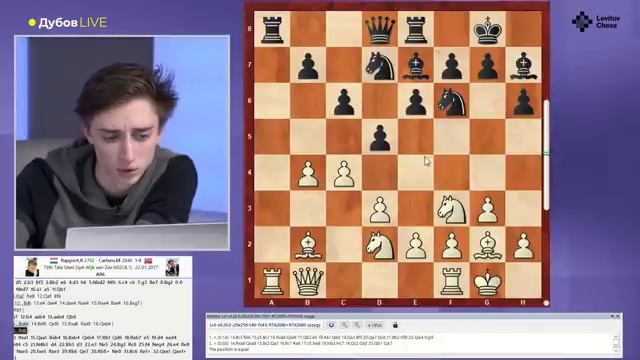 «Дубов Live» на канале Levitov Chess! #5