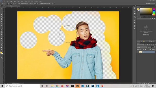 Photoshop Tutorial in Hindi for Beginners [Part 12] - Background Eraser tool in Photoshop смотреть онлайн