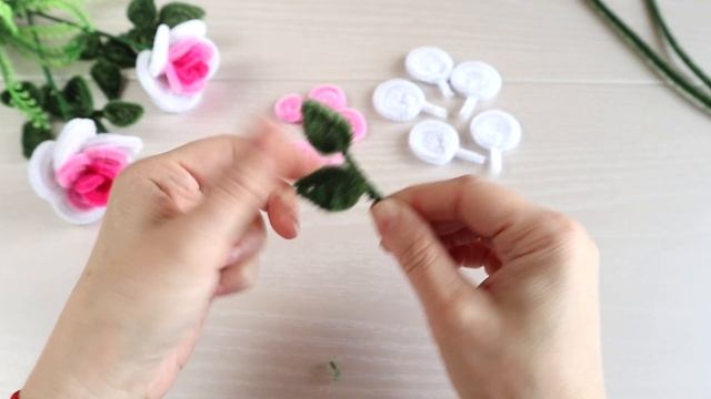 ?How to make Rose Flower with pipe cleaner ? Pipe Cleaner Craft смотреть онлайн