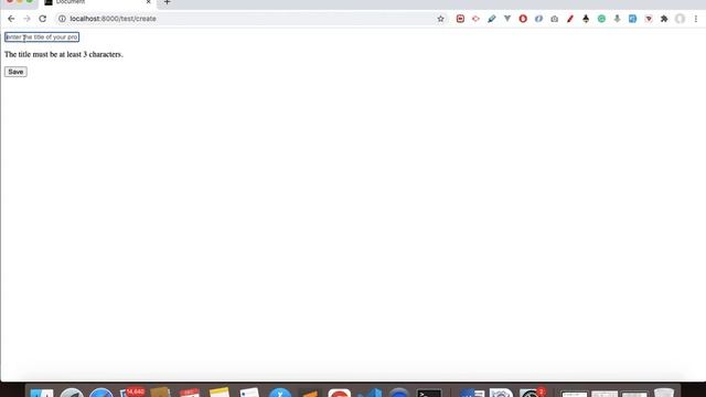 Laravel 8 validation of the form part8 смотреть онлайн