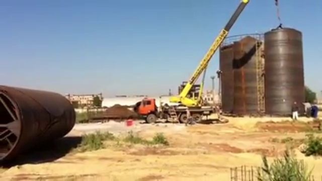 ВЗРК - монтаж РВС 400м3 смотреть онлайн