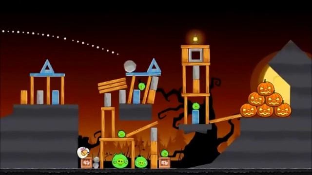 Official Angry Birds Seasons Walkthrough Trick or Treat 1-9 смотреть онлайн