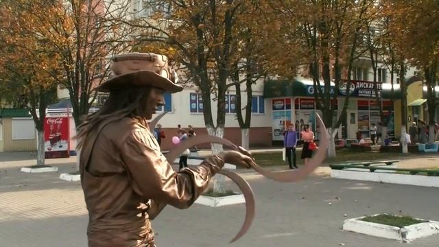 Living statues from Belarus. Живые статуи из Беларуси + история смотреть онлайн