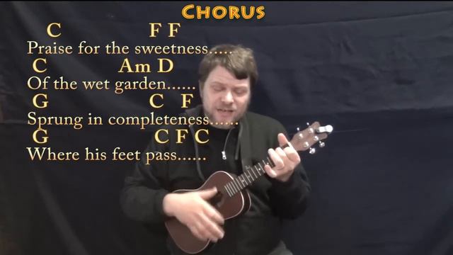 Morning Has Broken (HYMN) Ukulele Cover Lesson in C with Chords/Lyrics смотреть онлайн