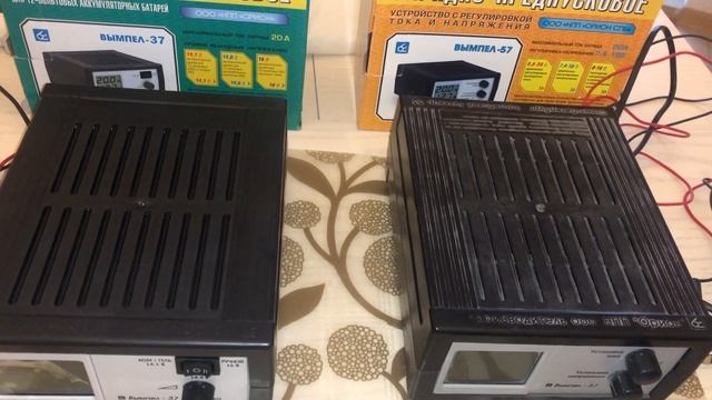 Зарядное устройство для автомобильного аккумулятора вымпел 37 и вымпел 57 , сравнение ! смотреть онлайн