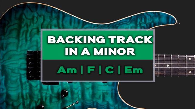 Минус для гитаристов Ля Минор 100bpm Am, мелодичный смотреть онлайн