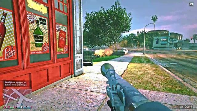 Beating a AIMBOT player (gets mad in voice chat) [GTA ONLINE] смотреть онлайн