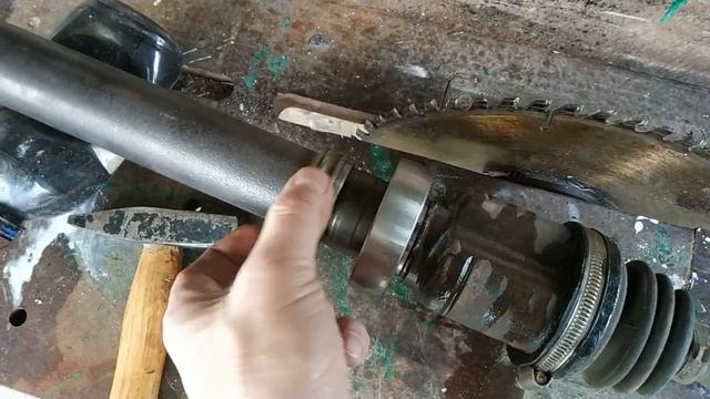 Замена подшипника промежуточного вала Форд Фьюжен