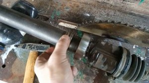 Замена подшипника промежуточного вала Форд Фьюжен