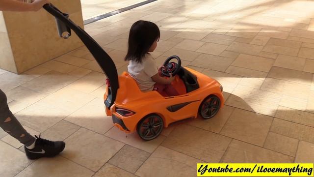 Toy Channel: Magical Lights Of Disney Frozen Sleigh Ride-On Power Wheels. McLaren Sportscar Ride-On