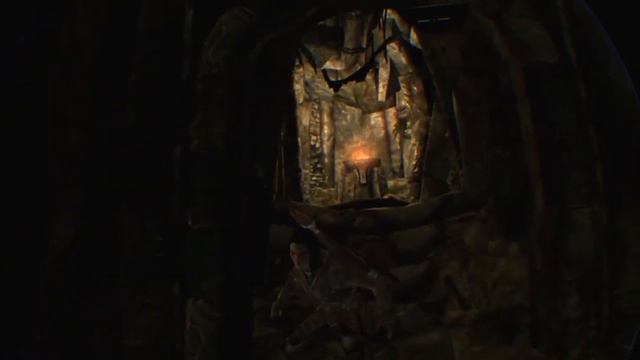 Skyrim VR - whole dungeon and walk in the forest смотреть онлайн