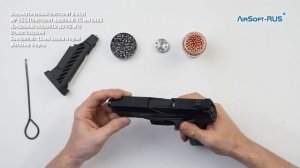 Пневматический пистолет Baikal МР 655К пистолет Ярыгина 4,5 мм GNBB