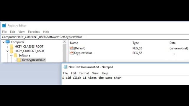 Ahk Script to Detect Keypress from Windows Registry Key смотреть онлайн