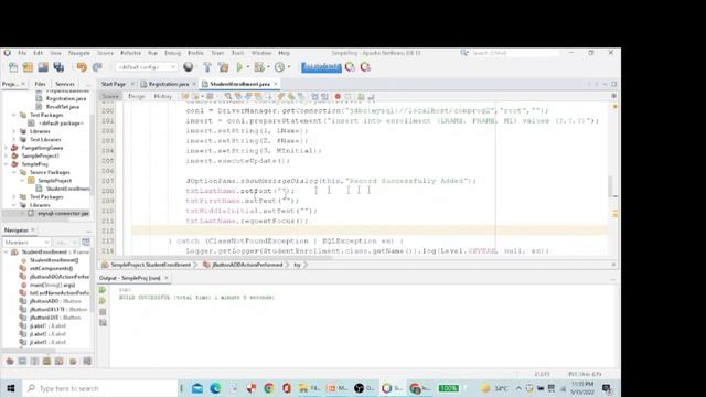 HOW TO CONNECT NETBEANS PROGRAM TO MYSQL DATABASE (FRONT & BACK END) смотреть онлайн