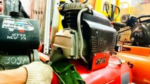 #2: Fubag FC 230/50 CM2.5 | Полная замена масла на компрессоре.